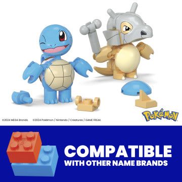 MEGA - Pokémon Pack 2 Pokebolas Squirtle e Cubone HXP15  - 5