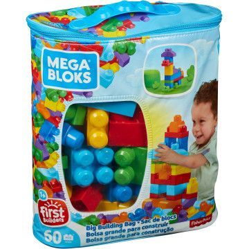 MEGA - Bolsa 60 Peças Azul DCH55  - 52