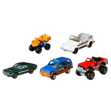 MATCHBOX - Pack 5 Carrinhos C1817- Envio Aleatório  - 25