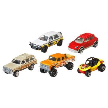 MATCHBOX - Pack 5 Carrinhos C1817- Envio Aleatório  - 52