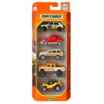 MATCHBOX - Pack 5 Carrinhos C1817- Envio Aleatório  - 53