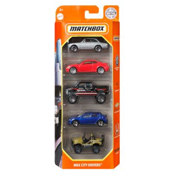 MATCHBOX - Pack 5 Carrinhos C1817- Envio Aleatório  - 60