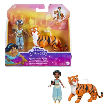 PRINCESAS DISNEY - Minis Jasmine e Rajah HLW83  - 1