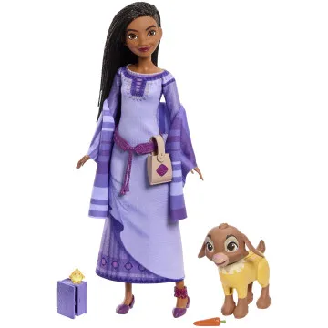 DISNEY- Wish Pack de Aventuras Asha de Rosas HPX25 DISNEY - 1