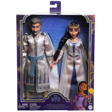 DISNEY - Wish Pack Rei Magnifico e Rainha Amaya de Rosas HRC18 DISNEY - 4