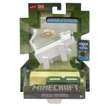 MINECRAFT - A-Block Gato Branco HLB20  - 6