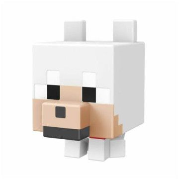 MINECRAFT - Mob Head Minis Lobo Domesticado HDV76  - 1