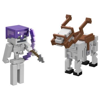 MINECRAFT - Skeleton e o Cavalo Esqueleto HMD60  - 1