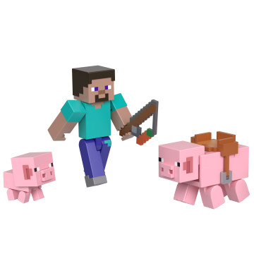 MINECRAFT - Steve e Porcos HTL88  - 4