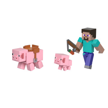 MINECRAFT - Steve e Porcos HTL88  - 7