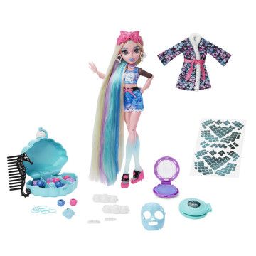 MONSTER HIGH - Lagoona Blue Dia de Spa HKY69  - 1