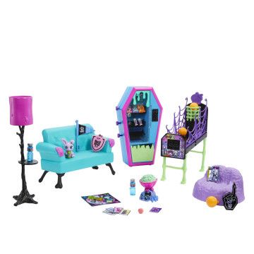 MONSTER HIGH - Student Lounge Playset HNF67  - 1