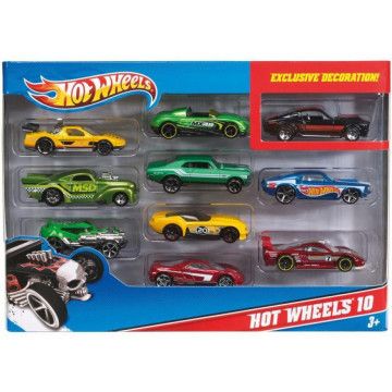 HOT WHEELS- Pack 10 veículos 54886-Envio Aleatório  - 3