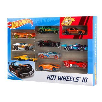 HOT WHEELS- Pack 10 veículos 54886-Envio Aleatório  - 5