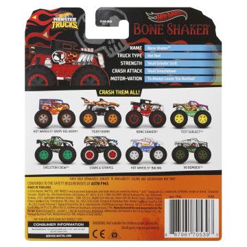 HOT WHEELS - Monster Truck FYJ44 - Envio Aleatório  - 120