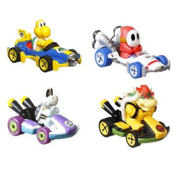 HOT WHEELS - Mario Kart Pack 4 carros HBD23  - 2