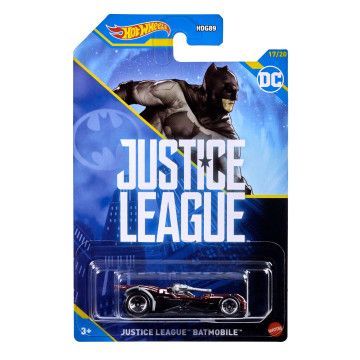 HOT WHEELS - Batman Justice League Batmobile HLK71  - 1