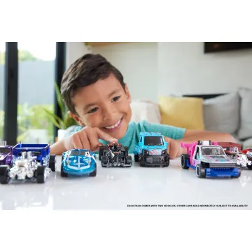 HOT WHEELS - Pack 2 carrinhos Pull-Back Speeders envio aleatório HPR91  - 1