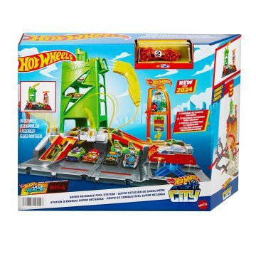 HOT WHEELS - Bomba de Combustível Super Recarga HTN79  - 4