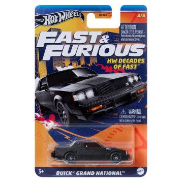 HOT WHEELS - Fast & Furious Decades of Fast Buick Grand National HRW43  - 1