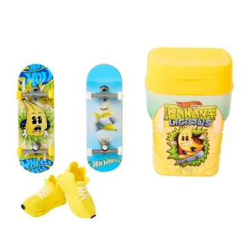 HOT WHEELS - Skate Caixa de Pastilhas Banana Licious HVK79  - 1