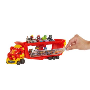 HOT WHEELS - Racer Verse Transportador HulkBuster HRY02  - 1