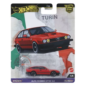 HOT WHEELS - Car Culture Alfa Romeo GTV 6 30 HRV80  - 1