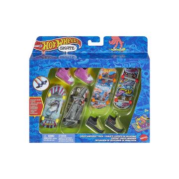 HOT WHEELS - Pack 4 Skates HVM15  - 1