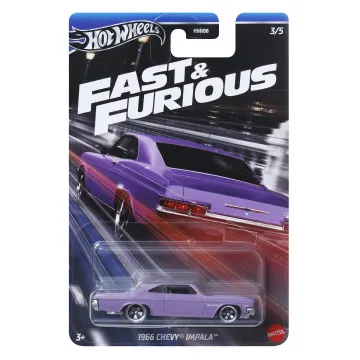 HOT WHEELS - Fast&Furious 1966 Chevrolet Impala HRW53  - 1