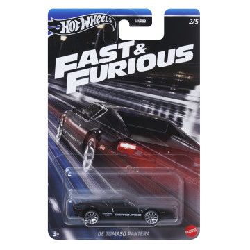 HOT WHEELS - Fast&Furious 1972 de Tomaso Pantera HRW52  - 1