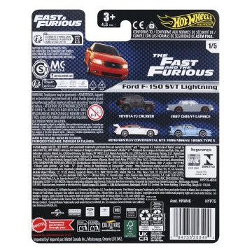 HOT WHEELS - Fast&Furious Premium Ford F150 SVT Lighting HYP75  - 2