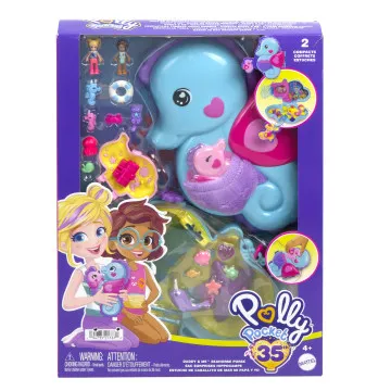 POLLY POCKET - Mundo do Cavalo Marinho HWP03  - 1