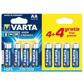 BATERIA VARTA LR06 AA 4+4 ALC. LONGA VIDA 1 BLISTER VARTA - 1