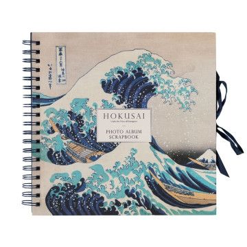 Álbum de fotos de álbum de recortes The Great Wave off Kanagawa Hokusai  - 1