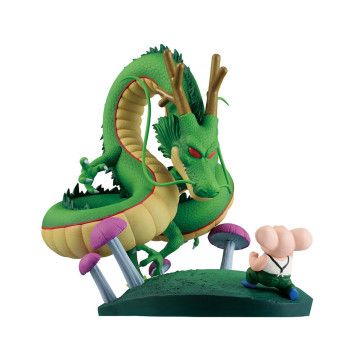 Figura Ichibansho Oolong e Shenron Dragon História II Dragon Ball 14cm BANPRESTO - 1