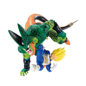 Figura Ichibansho Vegeta vs. Cell Dragon História II Dragon Ball 17cm BANPRESTO - 1