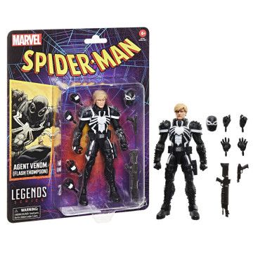 Figura Agente Venom Flash Thompson Homem-Aranha Marvel 15cm HASBRO - 1