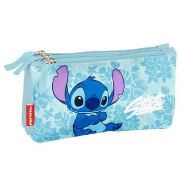 Estojo triplo Stitch Disney