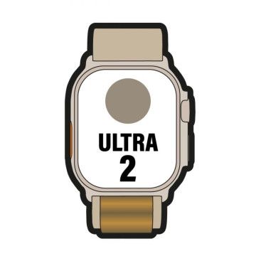 Apple Watch Ultra 2/GPS/Celular/49mm/Caixa de titânio/Alça Alpina Pequena Canela Apple - 1