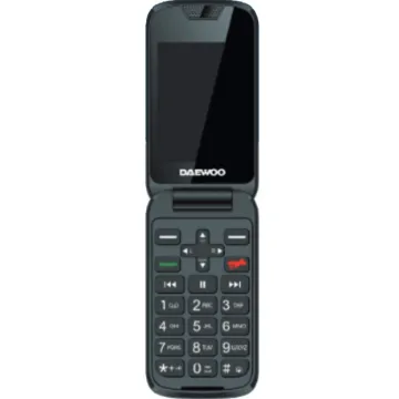 Celular Daewoo DW8002BK para Idosos/ Preto DAEWOO - 1