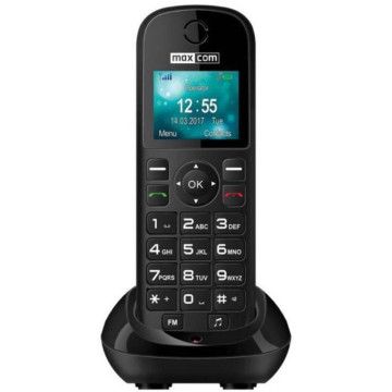 Telefone sem fio Maxcom MM35D / preto MAXCOM - 1