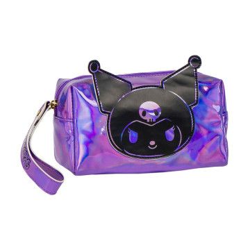 Bolsa de toalete de viagem Kuromi Hello Kitty  - 1