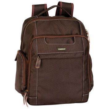 Mochila Perona Business para computador 36cm marrom PERONA - 1