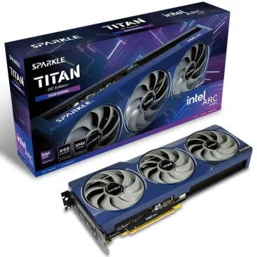 Placa gráfica Sparkle Intel Arc B580 Titan OC Edition/ 16GB GDDR6 SPARKLE - 1