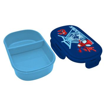 Sanduicheira + Talheres Aranha os Incríveis Amigos Marvel KIDS LICENSING - 1