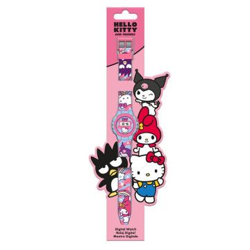 Relógio digital Hello Kitty e seus amigos KIDS LICENSING - 1