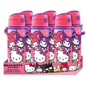 Cantina de alumínio Hello Kitty e Friends 600ml KIDS LICENSING - 1