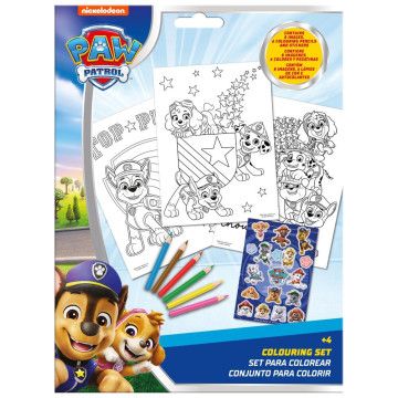Conjunto de adesivos para colorir Paw Patrol Paw Patrol KIDS LICENSING - 1