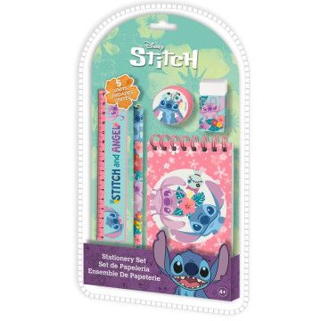 Conjunto de papelaria Stitch Disney KIDS LICENSING - 1