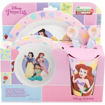 Conjunto de talheres Disney Princess 5 peças STOR - 1